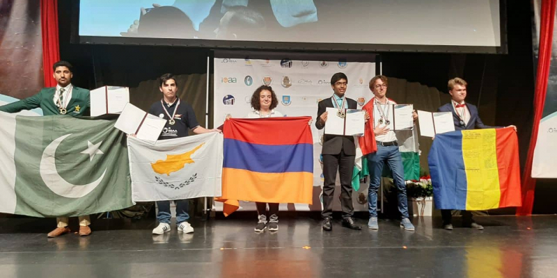 2 արծաթե և 3 բրոնզե մեդալներ` «Աստղագիտության և աստղաֆիզիկայի» դպրոցականների միջազգային օլիմպիադայում