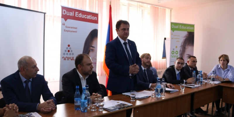 Շարունակվում է դուալ կրթական համակարգի փորձարկումը