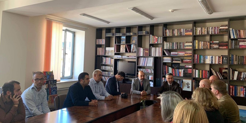 Հանդիպում՝ «Արվեստ առանց սահմանների» միջազգային պլեների մասնակիցների հետ