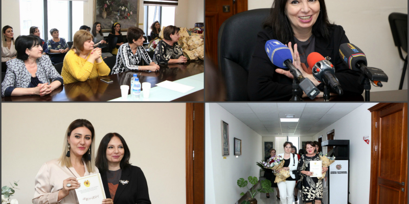 Հոկտեմբերի 7-ը Գրադարանավարի օրն է. գրադարանային ոլորտի մի խումբ աշխատակիցներ պարգևատրվել են ԿԳՄՍ նախարարության պատվոգրով