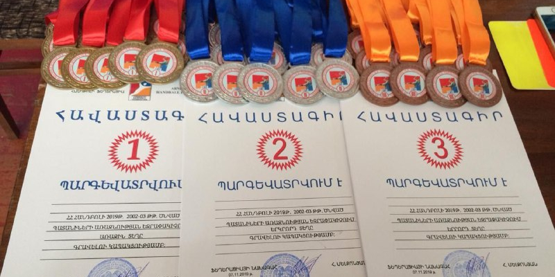 ԽՄՕՄՄ-ի թիմը դարձել է հանդբոլի Հայաստանի պատանիների առաջնության չեմպիոն
