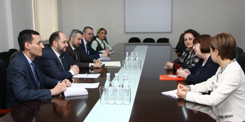 RA Minister of Education, Science, Culture and Sports A. Harutyunyan Receives the Representatives of the British Council