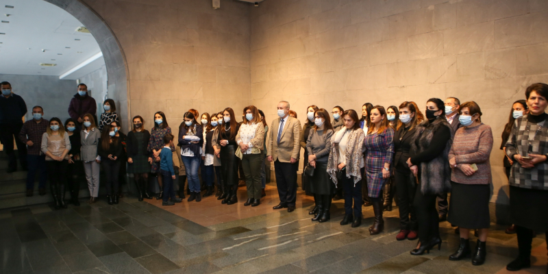 ՀՀ ԿԳՄՍ նախարար Վահրամ Դումանյանը մասնակցել է «Հայոց ցեղասպանության թանգարան-ինստիտուտի առաջին քառորդ դարը» ցուցադրության բացմանը