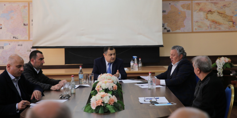 ԿԳՄՍ նախարարի տեղակալ Կարեն Գիլոյանը շրջայց է կատարել Երևանի օլիմպիական հերթափոխի պետական մարզական քոլեջում