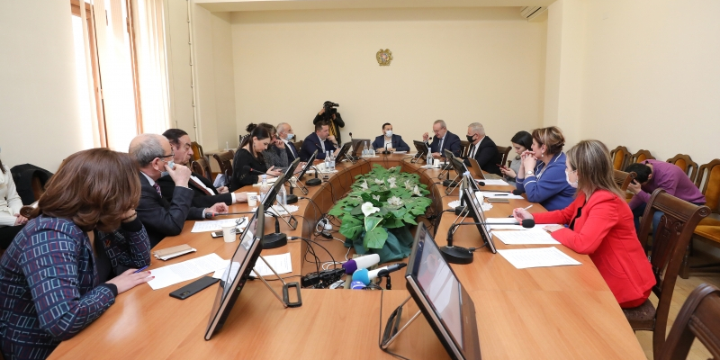 Նախարար Վահրամ Դումանյանն Ազգային ժողովի մշտական հանձնաժողովում ներկայացրել է 2020 թվականի կատարողականը