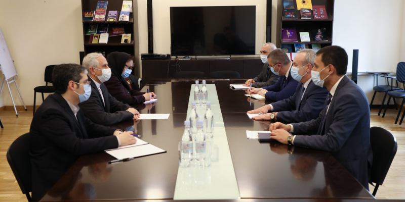 “Armenian-Iranian friendship is an example for the whole world” ESCS Minister receives the Ambassador of Iran to Armenia