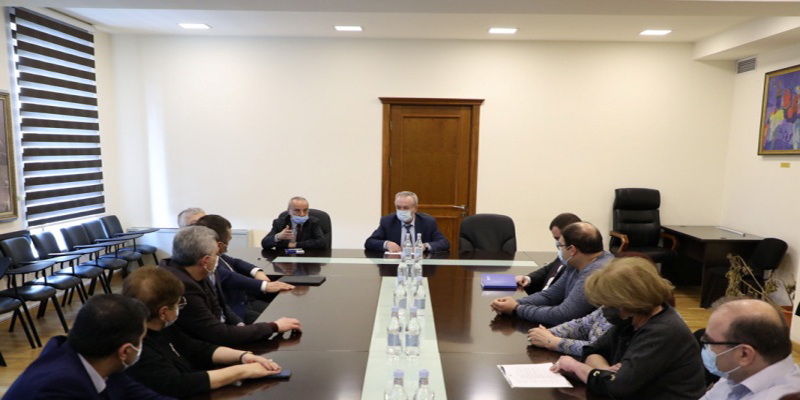 ESCS Minister receives representatives of ANQA