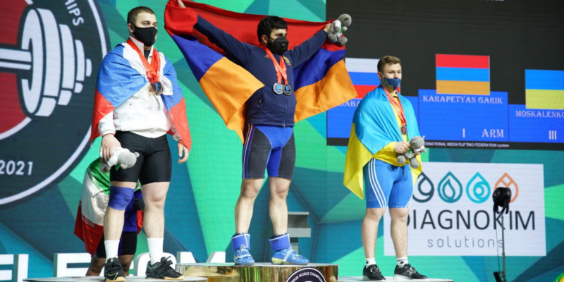 2 ոսկե և 1 արծաթե մեդալ՝ ծանրամարտի աշխարհի երիտասարդական առաջնությունից