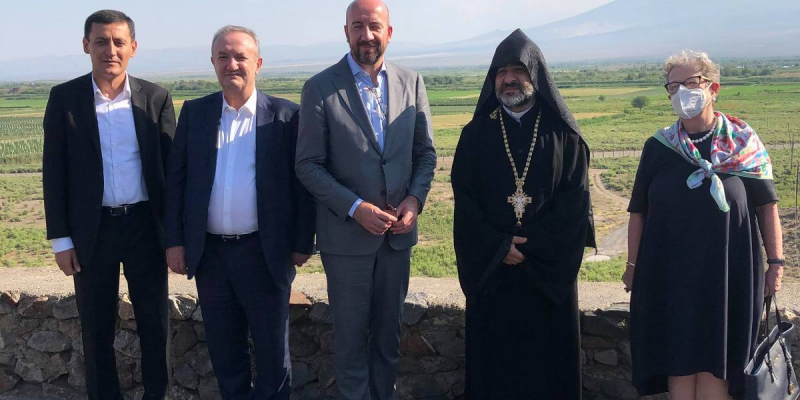 Շառլ Միշելն այցելել է Խոր Վիրապ