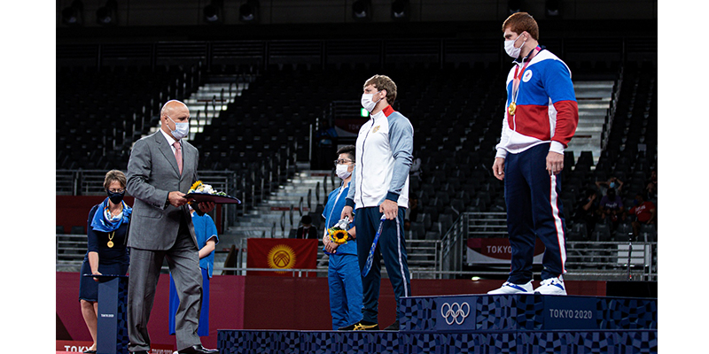 Arthur Aleksanyan becomes a silver medalist at the Olympic Games