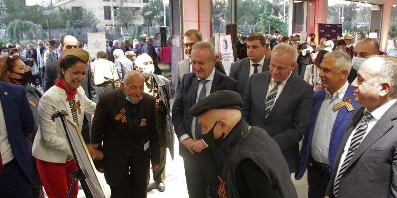 The photo exhibition "Faces of the Great Victory" is opened