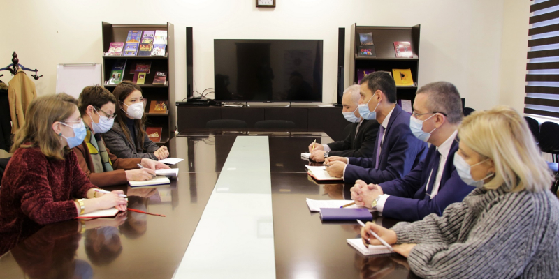Arthur Martirosyan receives Ambassador of France to Armenia