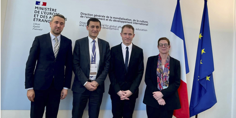 Ա. Մարտիրոսյանը և Ա. Խզմալյանը քննարկել են կրթության, մշակութային ժառանգության, սպորտի ոլորտներում հայ-ֆրանսիական փոխգործակցության զարգացմանն առնչվող հարցեր