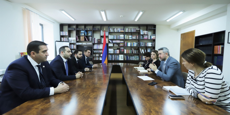 Քննարկվել են մշակույթի ոլորտում ԿԳՄՍՆ-ի և Երևանի քաղաքապետարանի միջև համագործակցության հարցերը