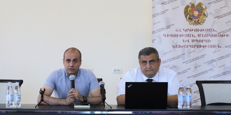Ուսուցիչներին շնորհվող տարակարգի նոր մեխանիզմի ներդրման նախագիծը քննարկվել է շահառու խմբերի հետ