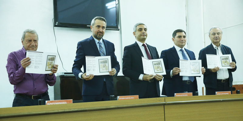 «Ինքնությունը ձևակերպելու և ազգային ինքնաճանաչման տեսակետից «Մշակը» երբեք չի կորցնի իր հետաքրքրությունն ու արդիականությունը». Արա Խզմալյան