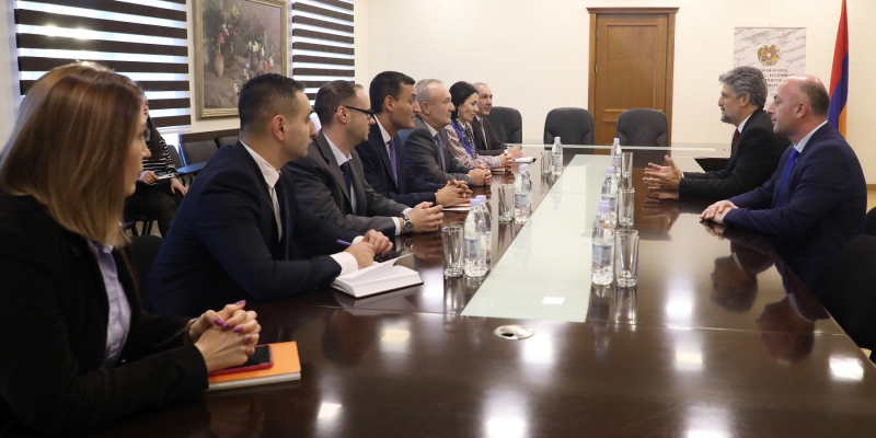 Վահրամ Դումանյանն ընդունել է Թուրքիայի խորհրդարանի պատգամավոր Գարո Փայլանին