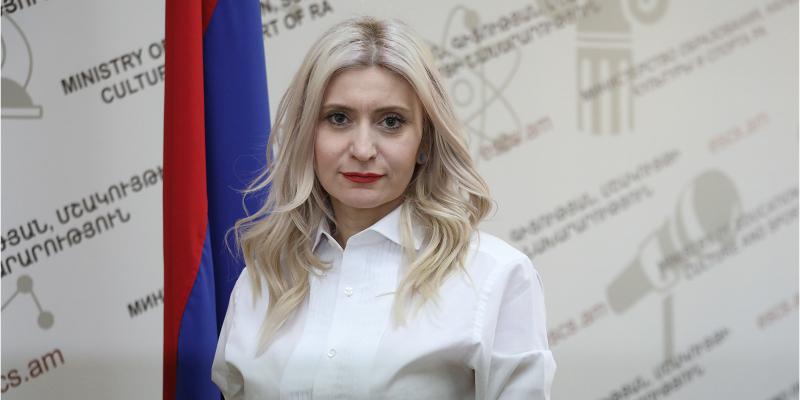 Արաքսիա Սվաջյանը նշանակվել է ԿԳՄՍ նախարարի տեղակալ