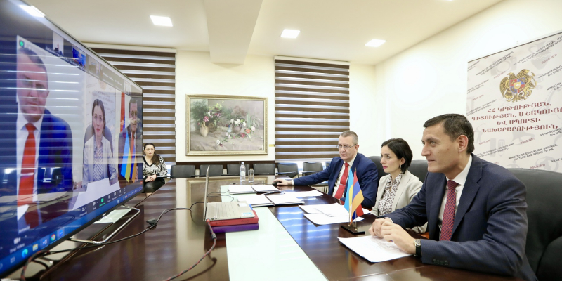 Подписан меморандум о намерениях основать в Одессе украинско-армянскую международную школу