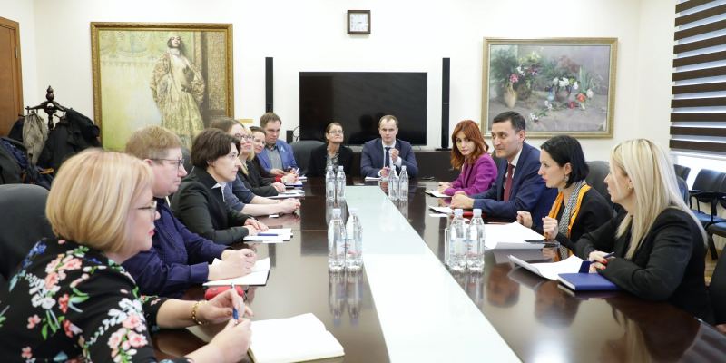 Zhanna Andreasyan receives the Ambassador of the Republic of Estonia to Armenia