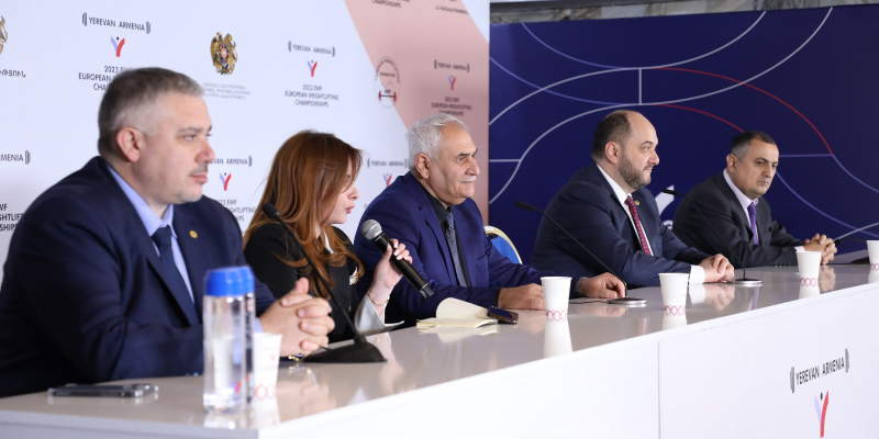 The European Weightlifting Championship claims to be one of the best: press conference of the organizers