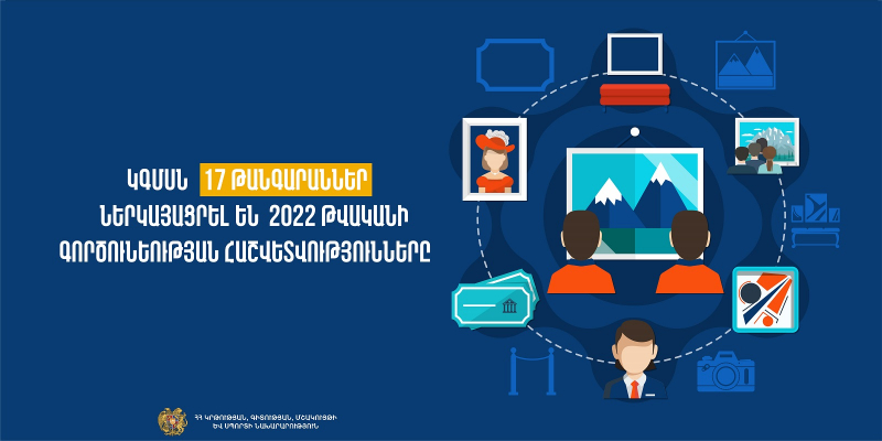 2022 թվականին ԿԳՄՍՆ ենթակայության թանգարաններում գրանցվել են աննախադեպ այցելություններ