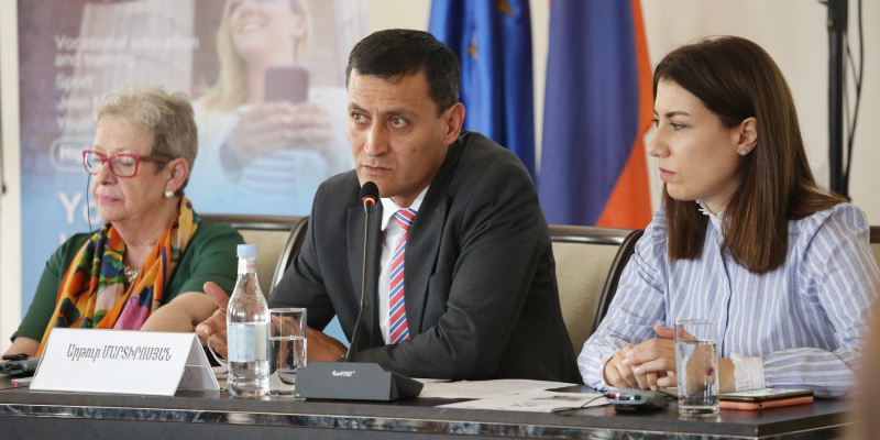 The "Erasmus+" program promotes the development of cooperation between educational institutions of Armenia and the European Union