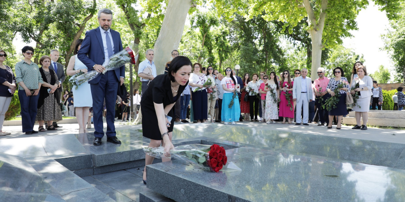 Այսօր հանճարեղ կոմպոզիտոր Արամ Խաչատրյանի ծննդյան 120-ամյակն է. խնկարկում հիշատակին
