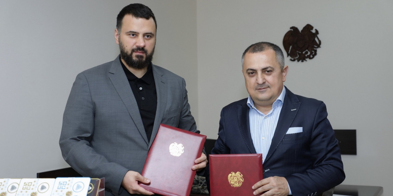 Համագործակցության հուշագիր՝ թվային տեխնոլոգիաների կիրառման միջոցով սպորտը զարգացնելու նպատակով