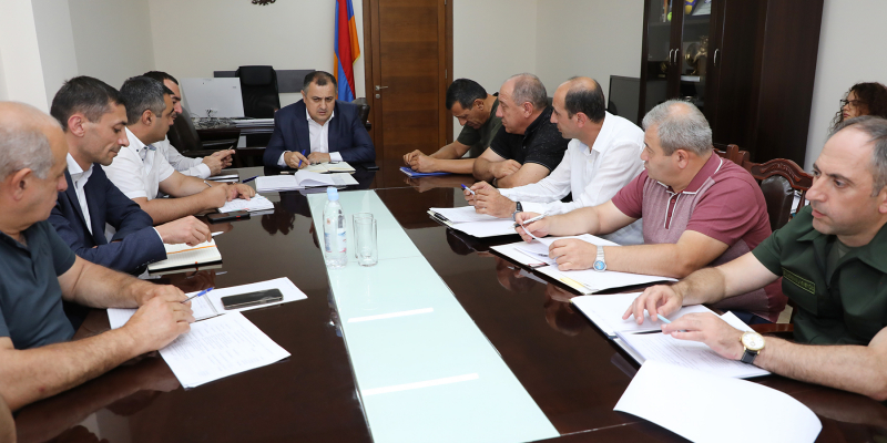 Աշխատանքային խորհրդակցություն Բանակային խաղերի կազմակերպչական հարցերի շուրջ