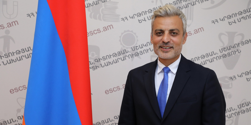 Դանիել Դանիելյանը նշանակվել է ՀՀ կրթության, գիտության, մշակույթի և սպորտի նախարարի տեղակալ
