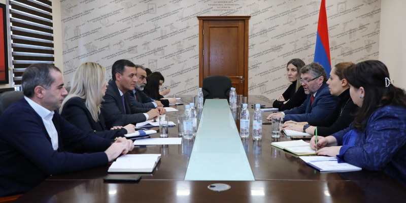 “Education is a key component for lasting peace”- Arthur Martirosyan receives the UN Special Rapporteur Fabian Salvioli