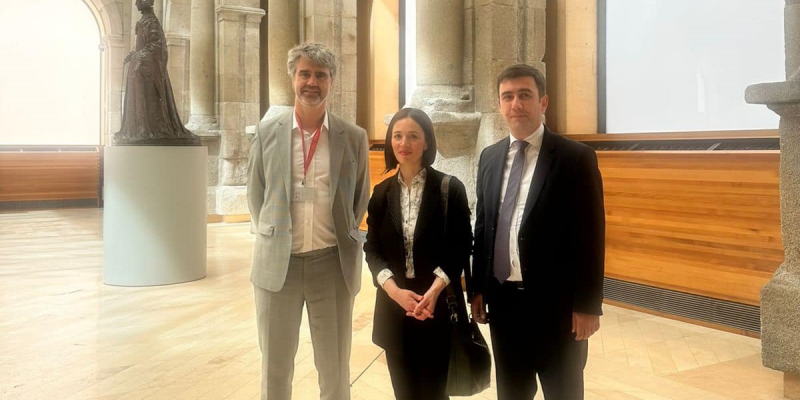 Zhanna Andreasyan visits the Prado National Museum of Madrid