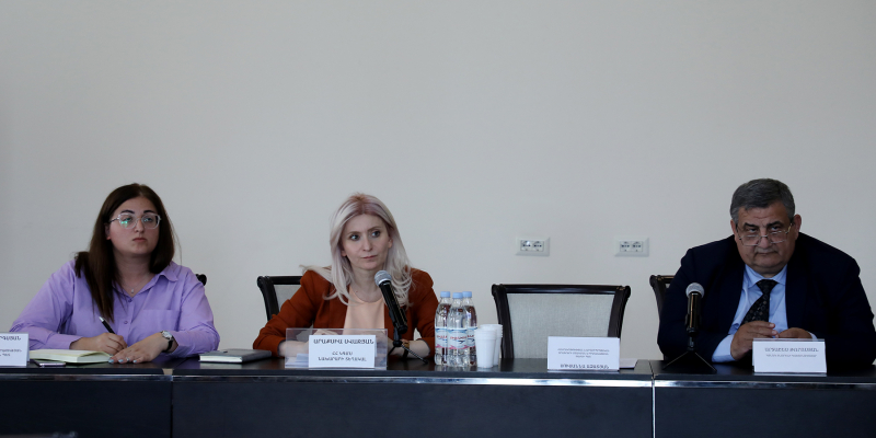 Նախարարի տեղակալը հանդիպել է ատեստավորման ենթակա ուսուցչին վերապատրաստել ցանկացող կազմակերպությունների ներկայացուցիչների հետ