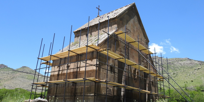 Նորոգվում է Վայոց ձորի մարզի Եղեգիսի Զորաց եկեղեցին