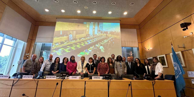 Arthur Martirosyan takes part in the discussion of the 5th-6th joint periodic reports of the Republic of Armenia on the implementation of the UN Convention on the Rights of the Child in Geneva