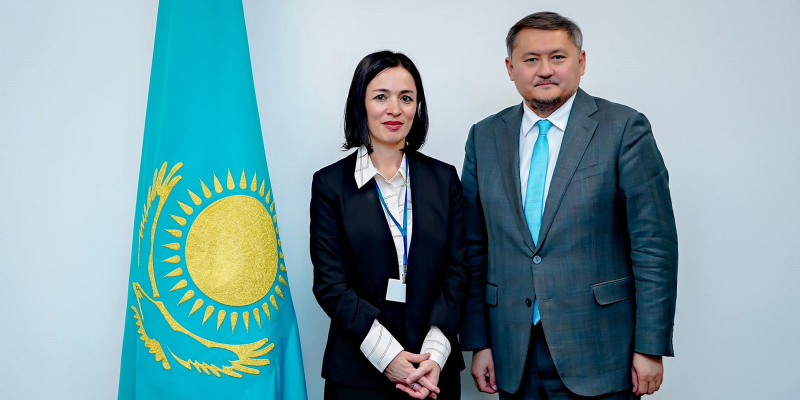 RA ESCS Minister meets with the Minister of Science and Higher Education of Kazakhstan