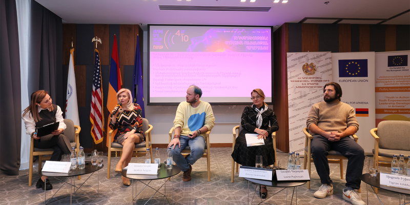 Արհեստական բանականությունը՝ ի նպաստ կրթության. Արաքսիա Սվաջյանը մասնակցել է մեդիագրագիտության շաբաթվա պանելային քննարկմանը
