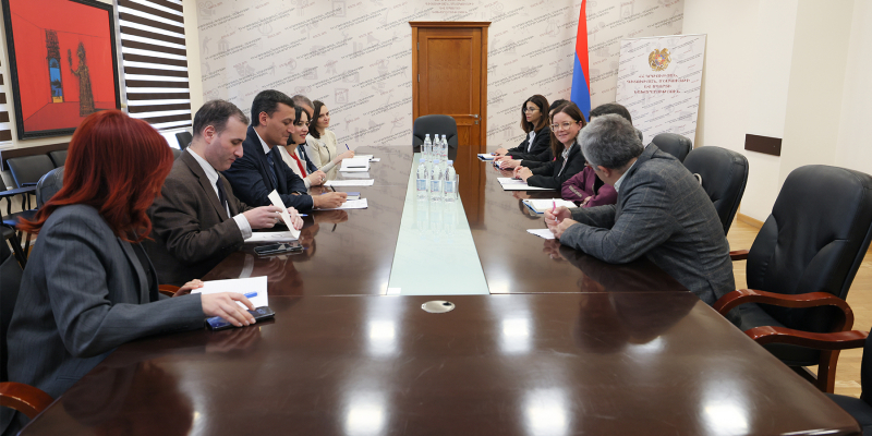 Ժաննա Անդրեասյանը և ՅՈՒՆԻՍԵՖ-ի ներկայացուցիչ Քրիսթինե Վայգանդը քննարկել են համագործակցության ծրագրերը