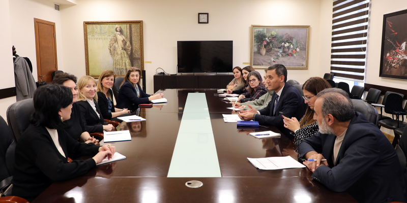ՅՈՒՆԻՍԵՖ-ի ներկայացուցիչների հետ քննարկվել են երիտասարդական և վաղ մանկության զարգացման ծրագրերի ուղղությամբ առաջնահերթությունները