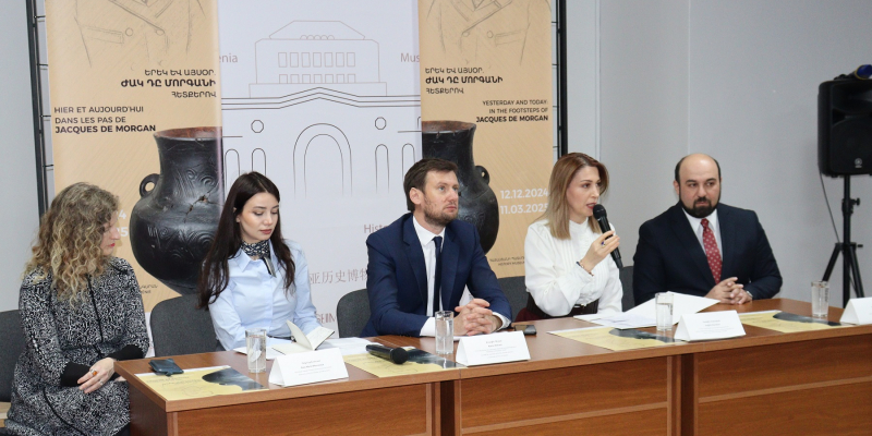 «Երեկ և այսоր. Ժակ դը Մորգանի հետքերով» խորագրով ցուցադրությունը՝ հայ-ֆրանսիական արդյունավետ համագործակցության վառ օրինակ
