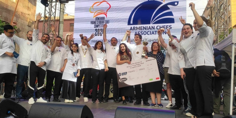 Հայաստանի ներկայացուցիչը «Երիտասարդ խոհարարների միջազգային  օլիմպիադա» մրցույթում գրավել է 2-րդ տեղը