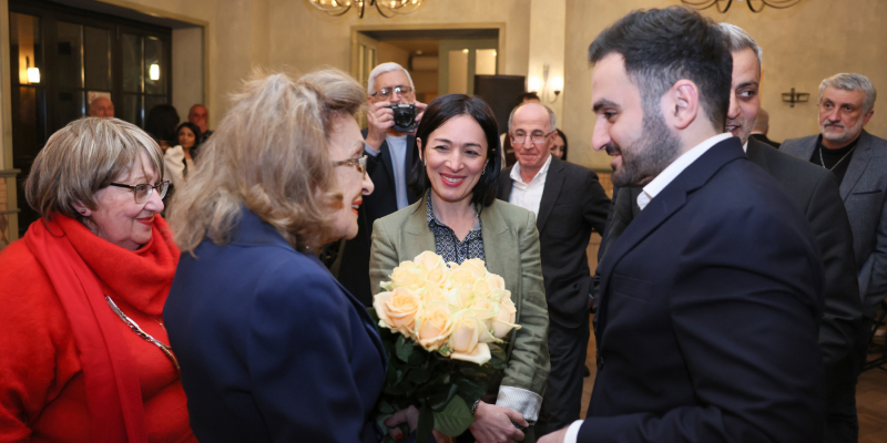 Նարա Շլեպչյանը պարգևատրվել է ԿԳՄՍՆ ոսկե մեդալով