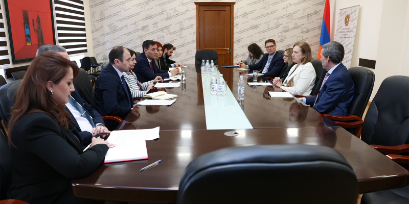 ԿԳՄՍ նախարար Ժաննա Անդրեասյանն հանդիպել է ՀՀ-ում ԱՄՆ դեսպան Քրիստինա Քվինին