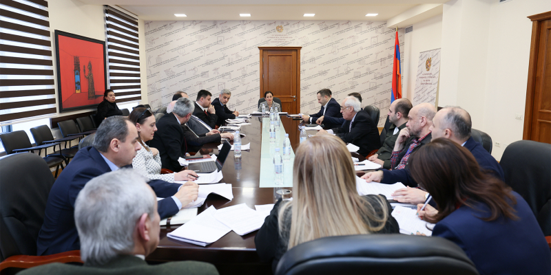 The first meeting of the jubilee commission commemorating the 100th anniversary of the founding of the Armenian National Philharmonic Orchestra is convened
