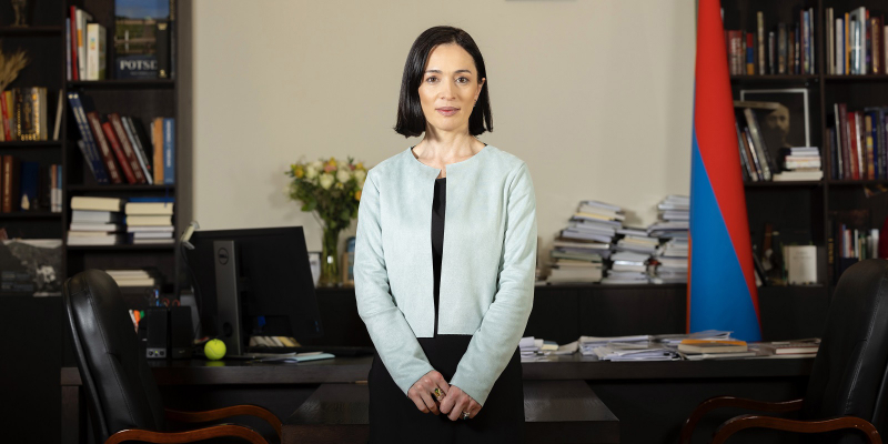 Minister Zhanna Andreasyan's congratulatory speech on the International Day for Monuments and Sites