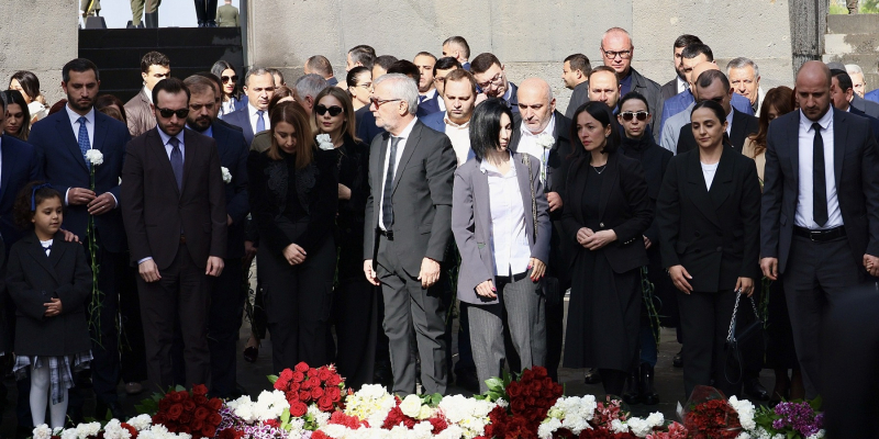 Дань уважения памяти жертв Геноцида армян