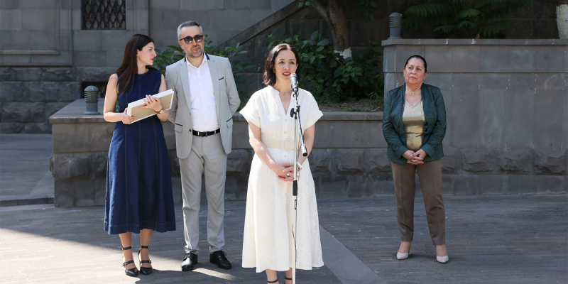 A paper production unit for manuscript restoration has been opened at Matenadaran Mesrop Mashtots Institute of Ancient Manuscripts
