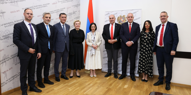 Ժաննա Անդրեասյանն ընդունել է Վրաստանի մշակույթի նախարար Թինաթին Ռուխաձեին