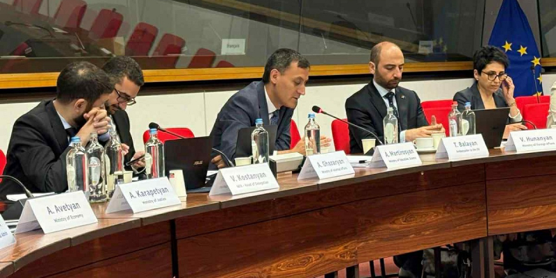 Նախարարի տեղակալ Արթուր Մարտիրոսյանը մասնակցել է ՀՀ-ԵՄ գործընկերության կոմիտեի նիստին